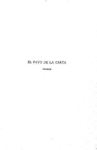 El payo de la carta (sainete)