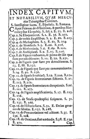 Index capitvm, et notabiblivm