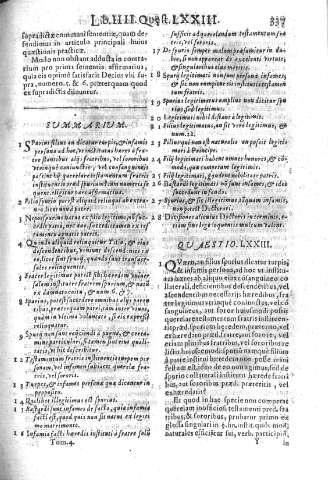 Qvaestio LXXIII