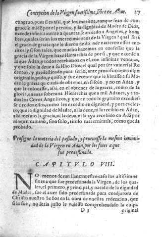 Capitvlo VIII