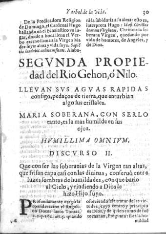 Segvnda propiedad del Rio Gehon ó Nilo: Llevan svs agvas rapidas consigo pedaços de tierra que enturbian algo sus cristales. Discvrso II  
