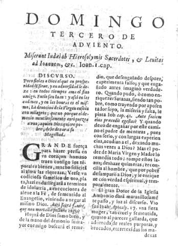 Domingo tercero de Adviento