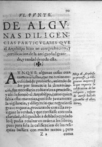 Diligencias, y comprobacion de la antiguedad de todo.