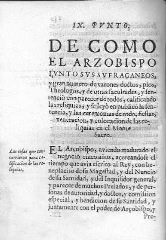 De como el Arzobispo junto sus sufraganeos