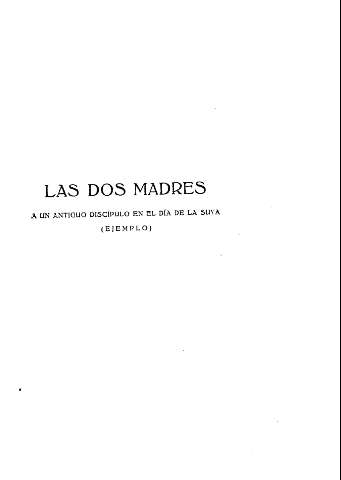 Las dos madres