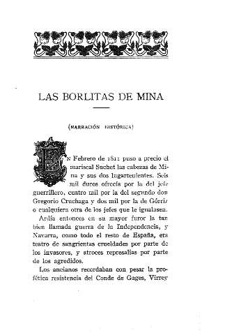 La borlitas de Mina