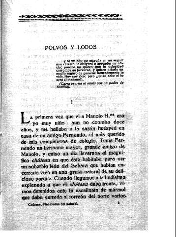 Polvos y lodos