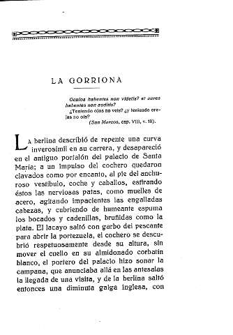 La gorriona