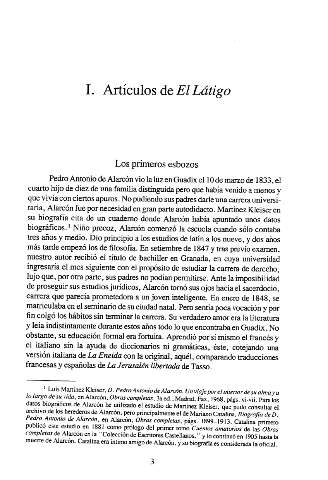 I. Artículos de El Látigo