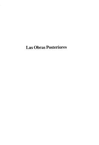 Las obras posteriores