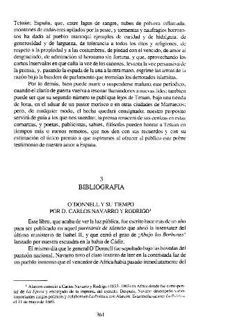 Bibliografía. O' Donell y su tiempo, por d. Carlos Navarro y Rodrigo