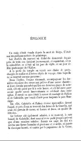 Épilogue