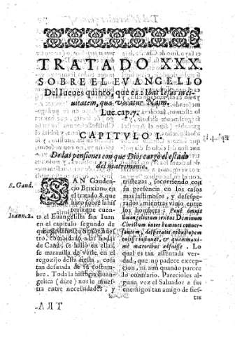Tratado XXX. Sobre el Evangelio del Iueues quinto.