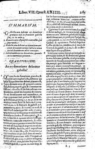 Qvaestio LXIIII