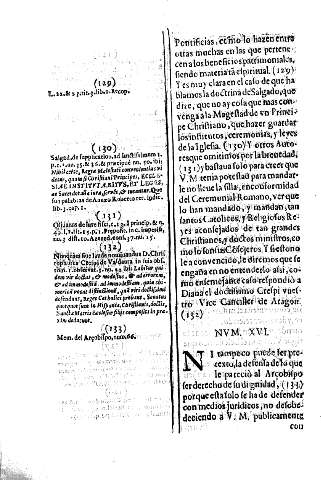 Num. XVI