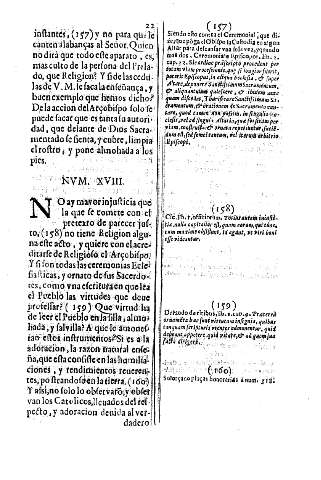 Num. XVIII