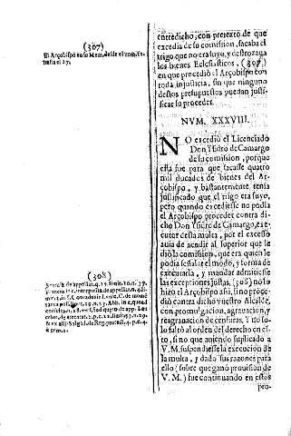 Num. XXXVIII