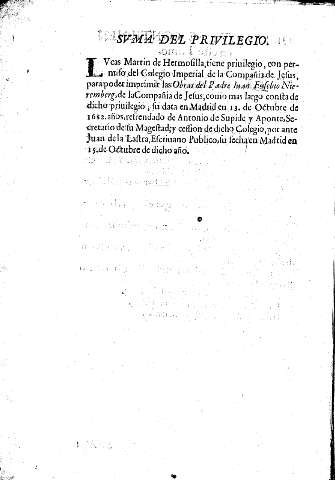 Svma del Privilegio