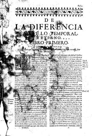 De la diferencia entre lo Temporal y Eterno.