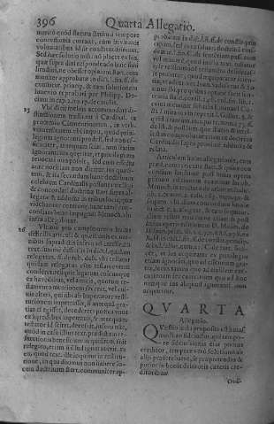 Qvarta Allegatio