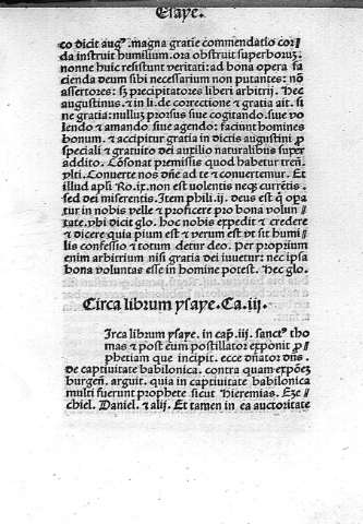 Circa librum Ysaye