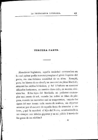 Tercera Parte