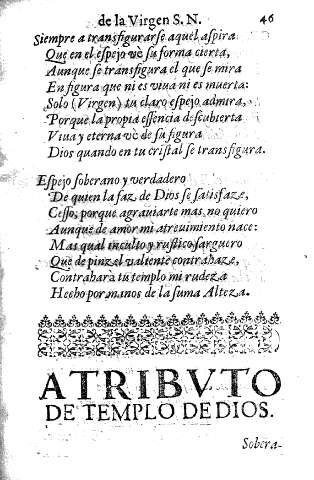 Atribvto de Templo de Dios
