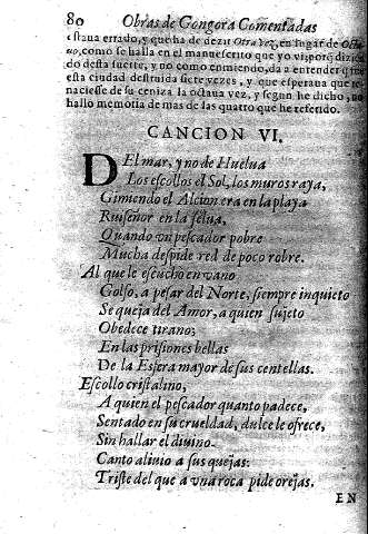 Cancion VI.