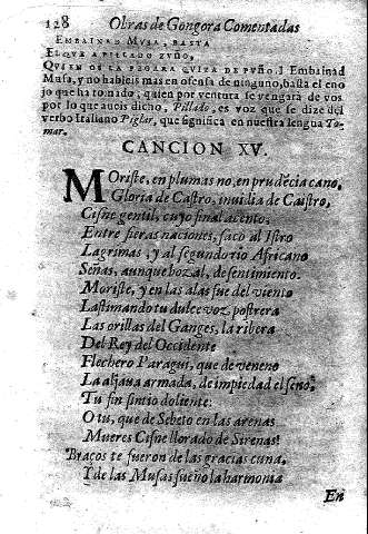 Cancion XV.