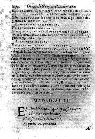 Madrigal III.