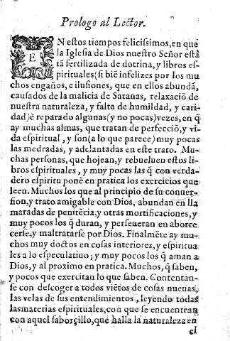 Prologo al Lector