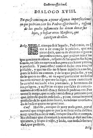 Dialogo XVIII.