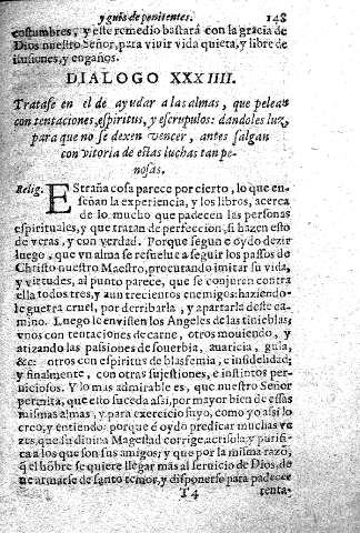 Dialogo XXXIIII.