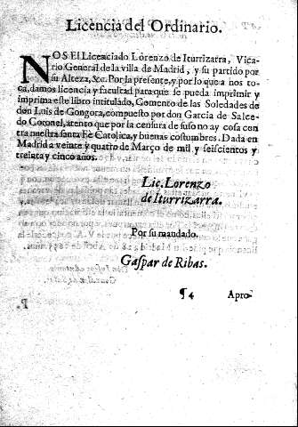 Licencia del Ordinario