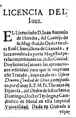 Licencia del Juez