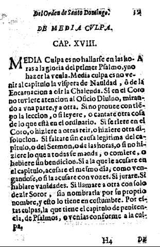 De media cvlpa. Cap. XVIII.