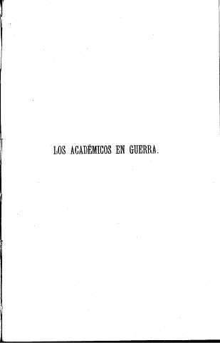 Los Académicos en guerra