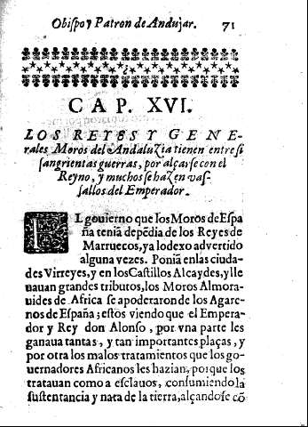 Cap. XVI