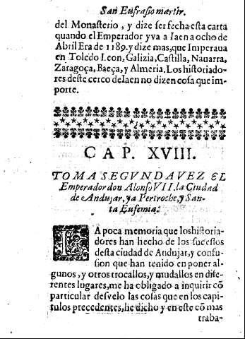 Cap. XVIII