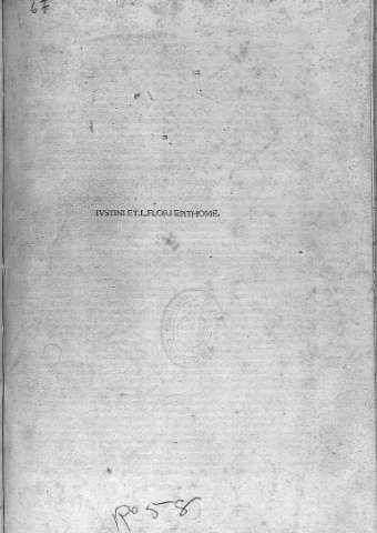 Iustini et L. Flori Epithome