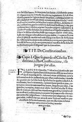Tit. De Constitutionibus