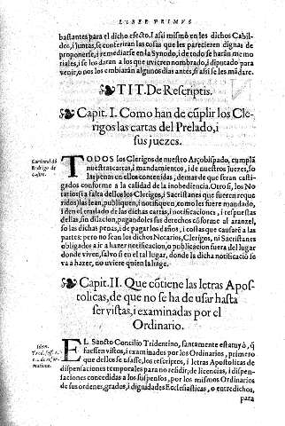 Tit. De Rescriptis