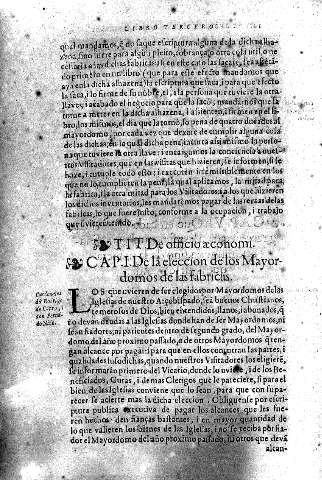 Tit. De officio aeconomi