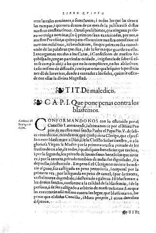 Tit. De Maledicis