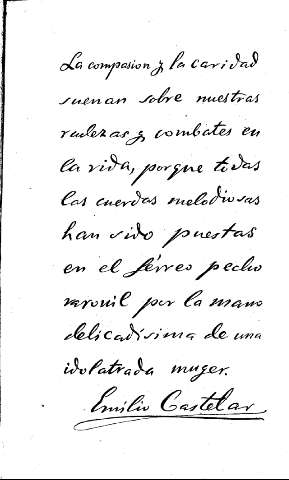 La compasión y la caridad...