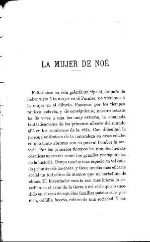 La mujer de Noé