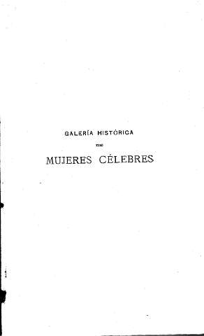 Galería histórica de mujeres célebres