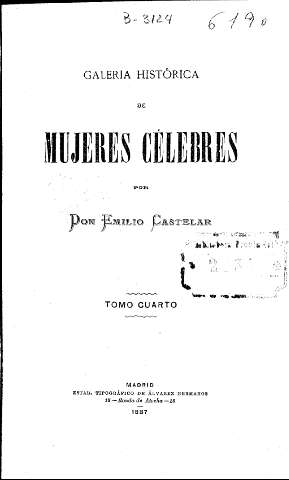 Galería histórica de mujeres célebres. Tomo cuarto