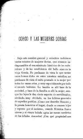 Gorgo y las mujeres dorias