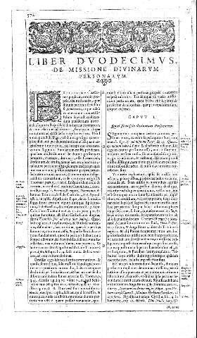 LIBER DUODECIMUS, DE MISSIONE DIVINARUM PERSONARUM.